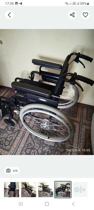 Продам інвалідний візок\инвалидное кресло\коляска інвалідна.