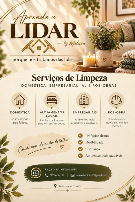 Limpezas em Tondela e arredores