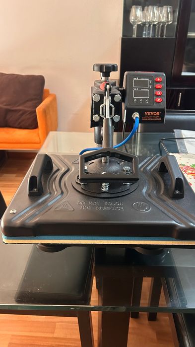 Impressora + prensa térmica para sublimação