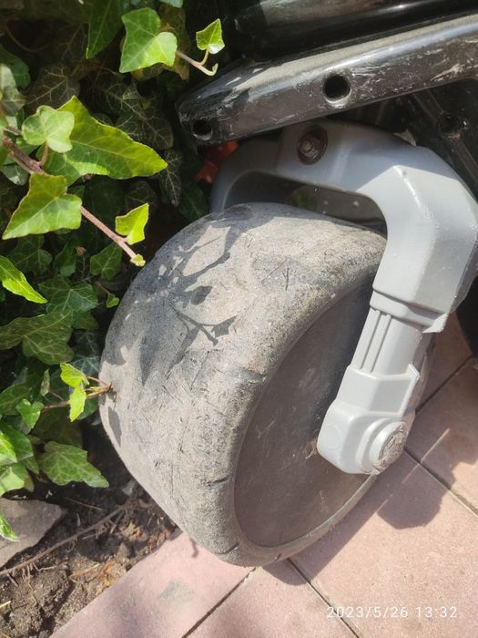 Экскаватор и мотоцикл детский большой