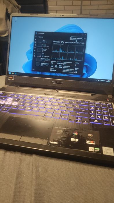 Laptop Asus Tuf Gaming 15 FX506lh 144hz 512GB/16GB Gtx 1650 i5 10300h