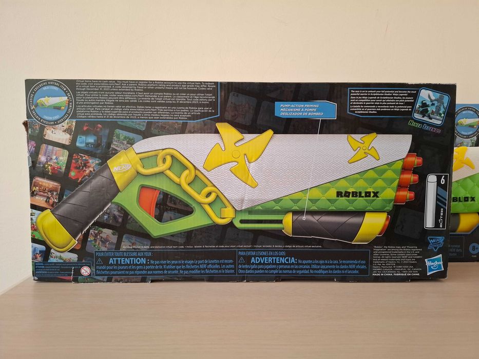 Nerf Roblox. Ninja Legends. Новий