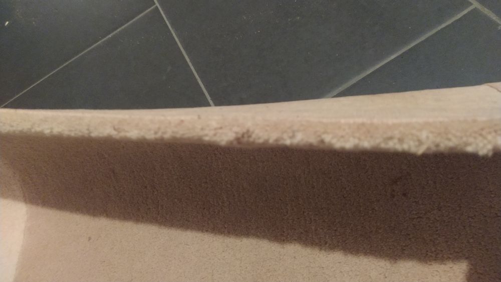 Tapetão beje e castanho
