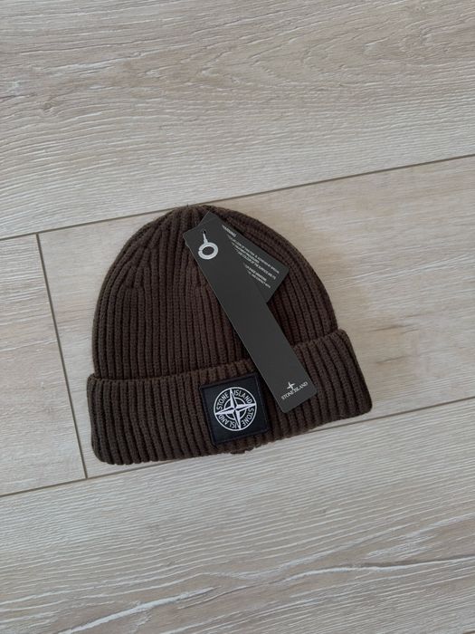Шапка Stone Island / шапка стон айленд
