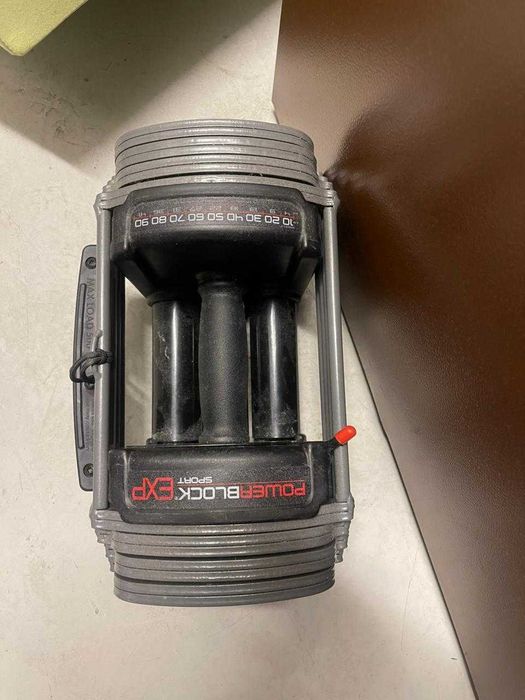 PowerBlock Sport EXP Conjunto Halteres (22.5kg cada, expansíveis)