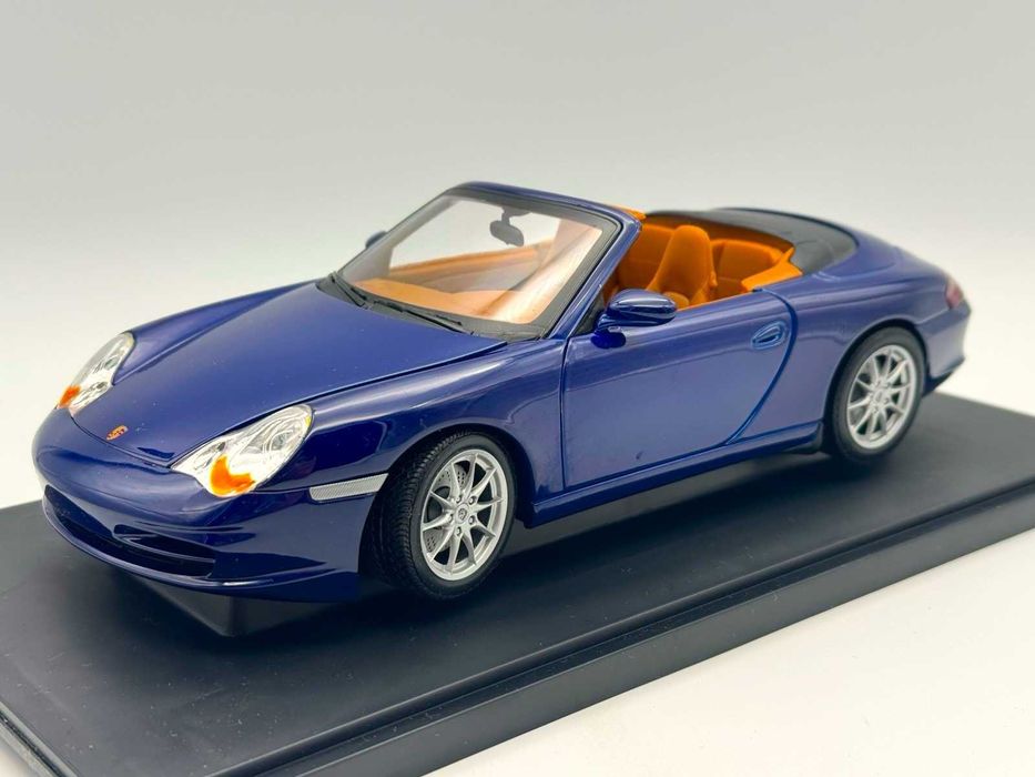 1:18 Porsche 911 (996) Carrera Cabriolet Iris blue WAP DEALER [Gate Gateway]