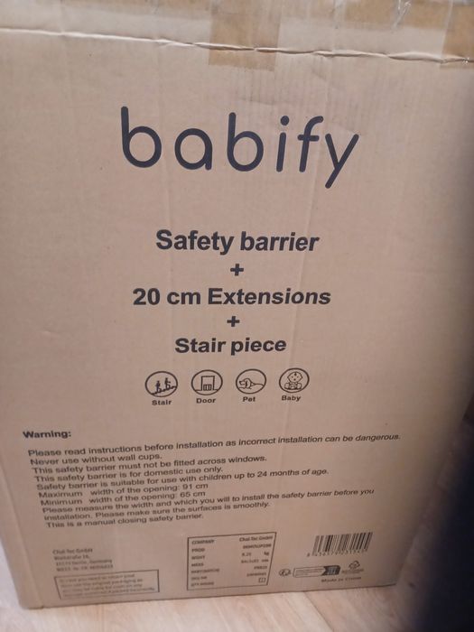 Grade protecção Babify