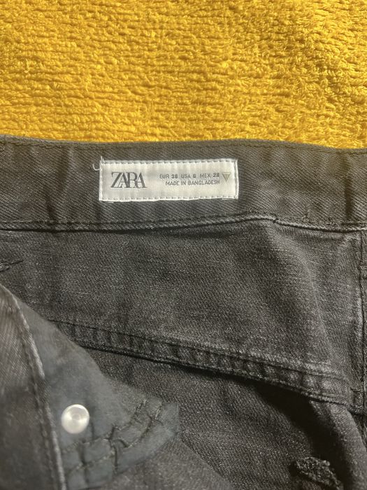 Джинсы женские чёрные Zara