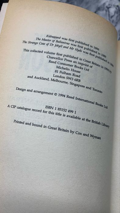 Robert Louis Stevenson