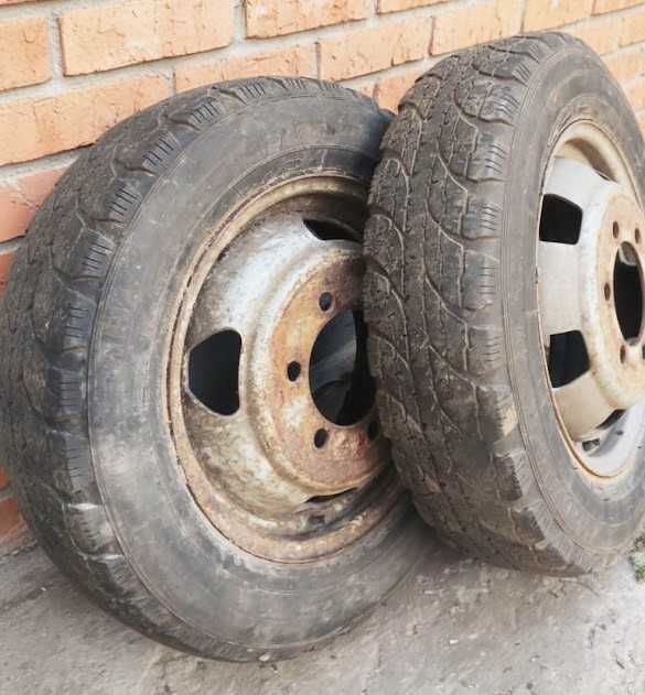 Колеса в сборе Газель Соболь Iveco грузовые 185/75 R16C грузовая С-шка