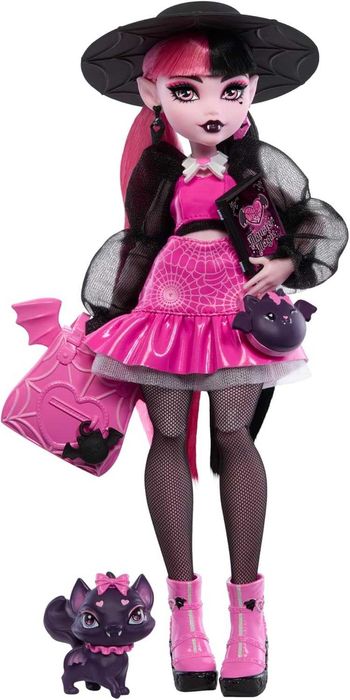 Кукла Монстер Хай Дракулаура с питомцем Monster High Draculaura