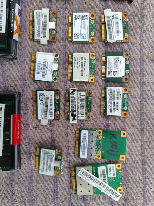 Wi-Fi модулі та DDR2 до ноутбуків