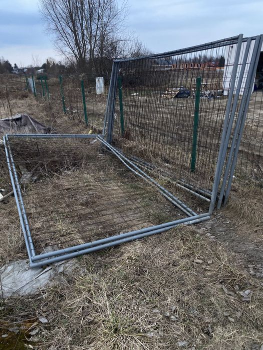 Ogrodzenie budowlane tymczasowe panele ogrodzeniowe