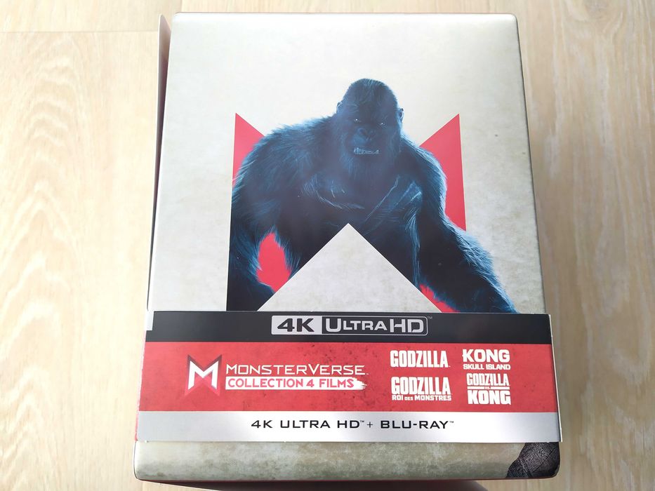 Monsterverse Collection (4K + 2D Blu-ray 4x Steelbook) (8 Płyt)