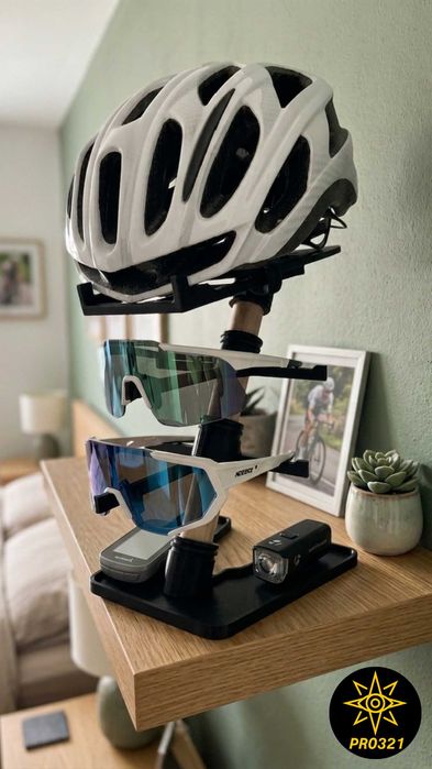 Organizador de Prateleira para Acessórios de Ciclismo - PRO321