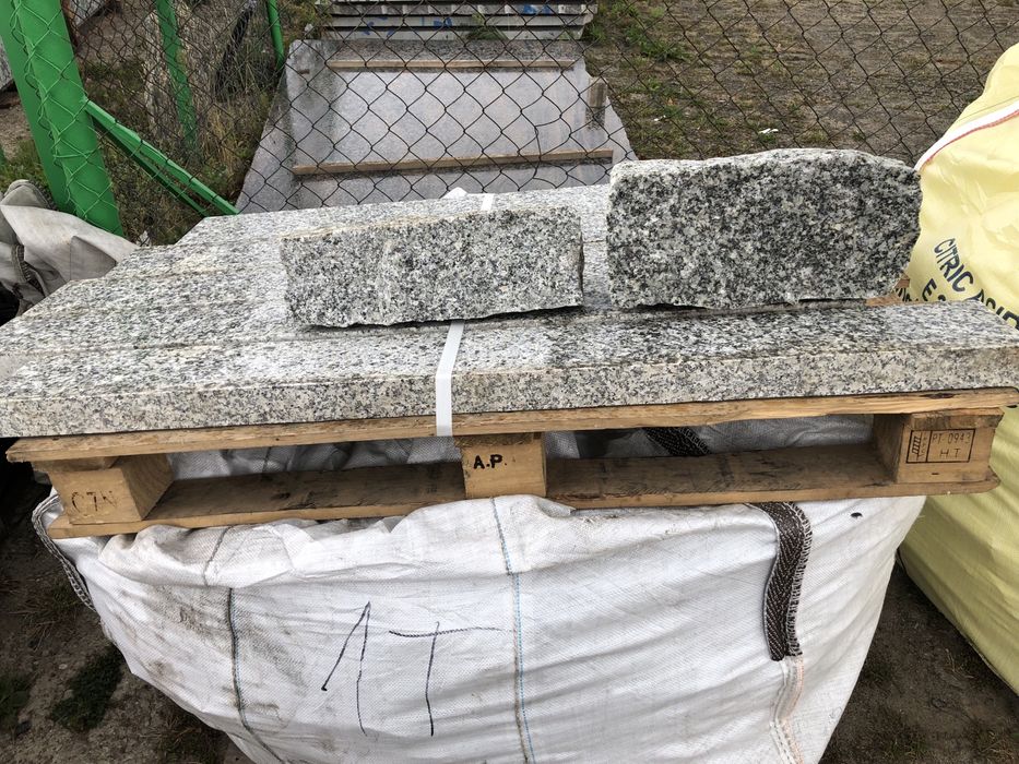 Kostka Granitowa 15/17 Brukowa Szara Strzegom