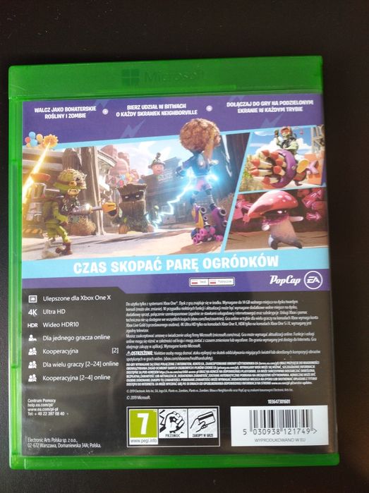 Gra Plants vs Zombies battle for Neighborville na xbox one
 na xbox on