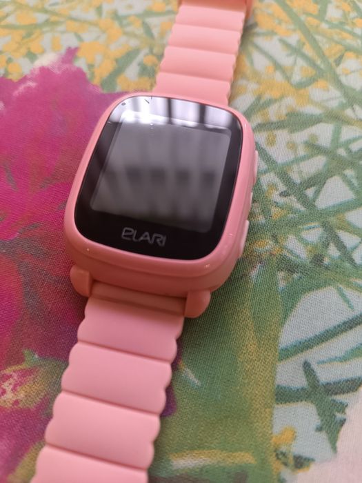 Дитячий телефон-годинник з GPS трекером Elary KidPhone 2 Pink