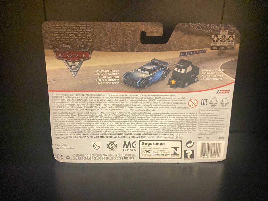 Jackson Storm & Laura Spinwell (Disney Pixar Cars)
