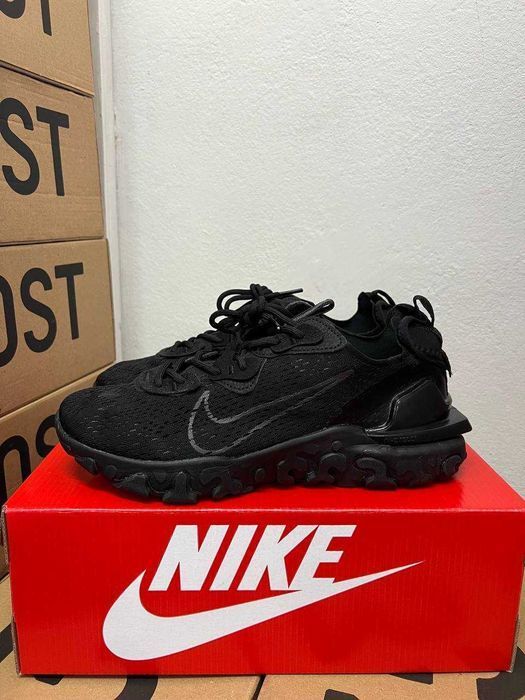 Мужские кроссовки Nike React Vision Lux Black. Размеры 40-45