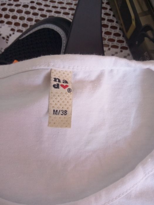 Bluzeczka koszulka na ramiączkach rozmiar 38