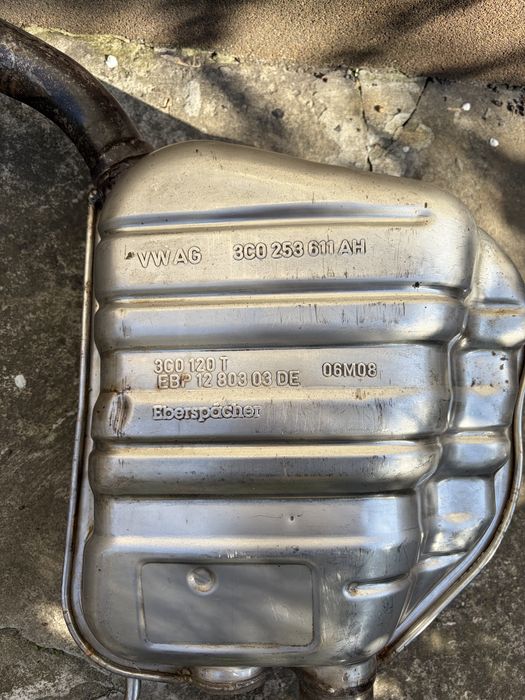 Глушник VW Passat B6 / CC 1.8–2.0 бензин оригінал 3C0253611AH