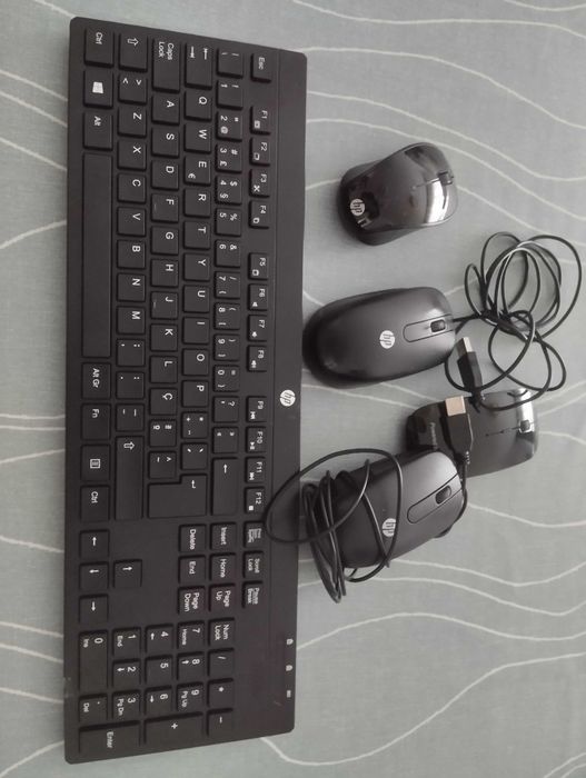 Lote - Teclado e Ratos - tudo por apenas 10 euros