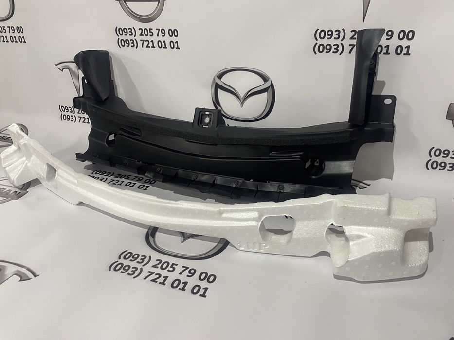 Продолжение капота накладка mazda CX5 2022,2023 / воздухозаборник хром