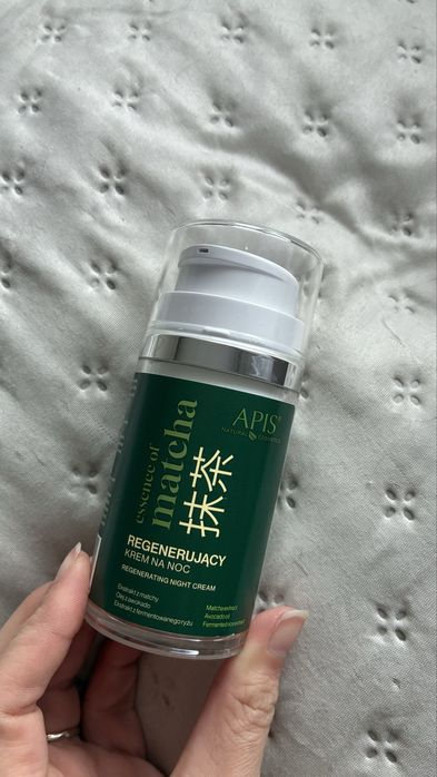 Apis essence of matcha regeneujacy krem na noc nowy