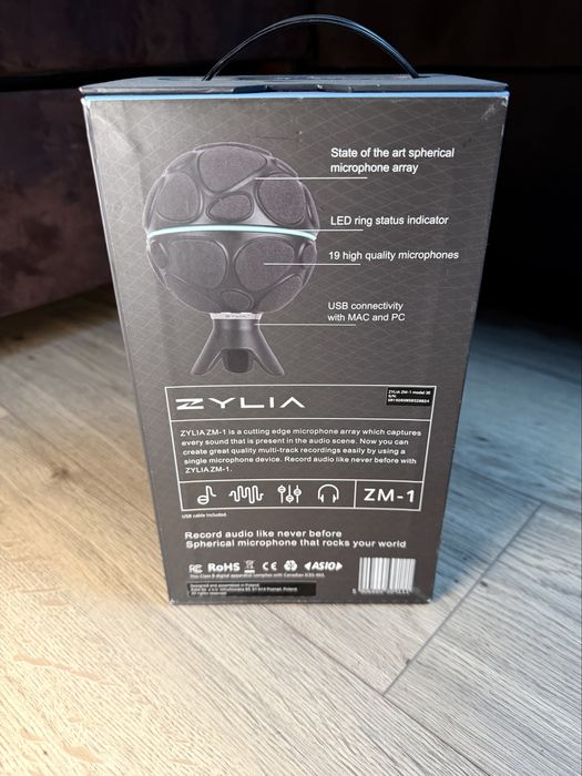 Zylia - mikrofon ambisonics dla nagrań 360°