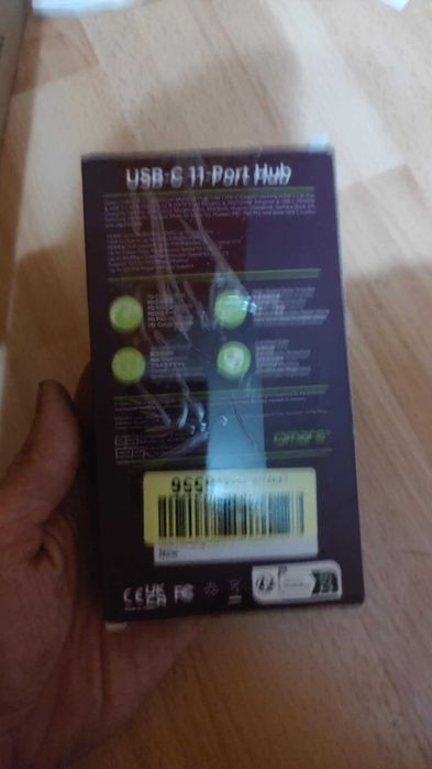 Omars 11 in 1 Stacja dokująca, koncentrator USB C