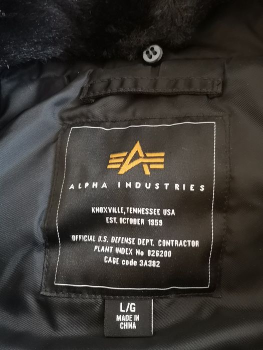 Alpha industries B15 р. L