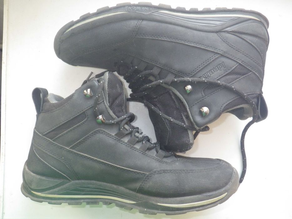 Ботинки зимние спортивные Kinefix, эко-нубук, тёмнокоричн. Размер 42