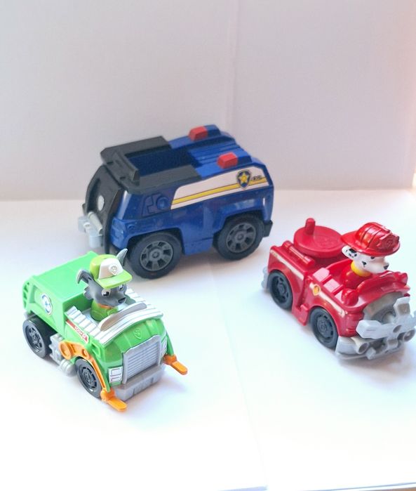 Оригінальні фірмові машинки Paw Patrol,  фигурки щенячий патруль.