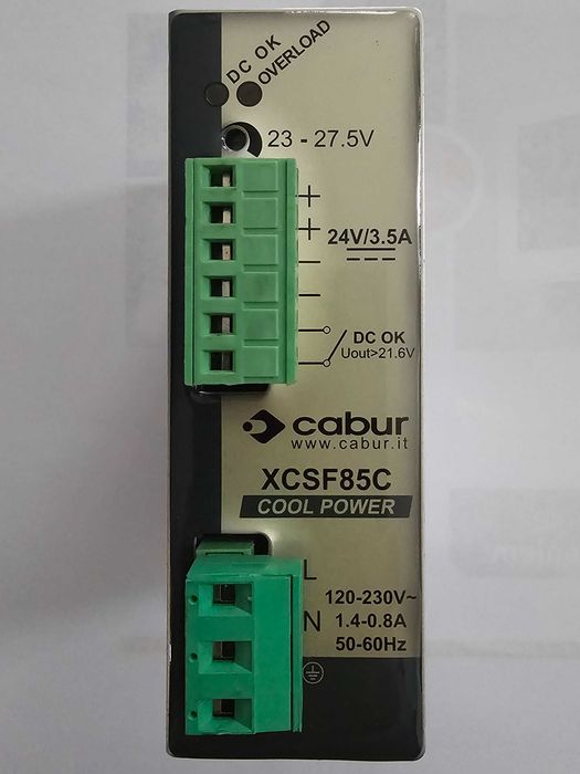 Zasilacz przemysłowy CABUR 24V DC / 3,5A,  85W