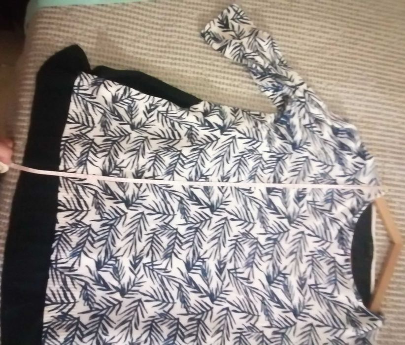 Camisola com tecido