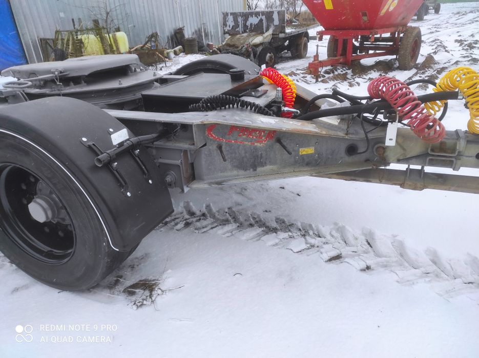 Wózek Dolly Fliegl ocynk hydraulika rejestracja