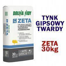 Gips tynkarski dolina Nidy Zeta worek 30 kg - nie Knauf MP 75 Diamant