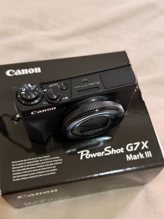 Cânon G7 X mark lll
