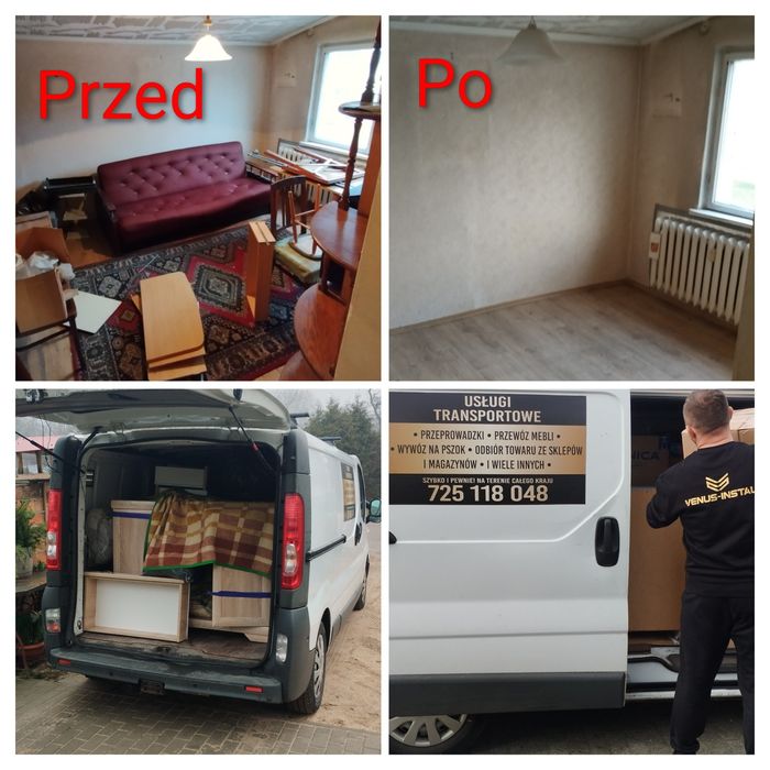 Opróżnianie Pomieszczeń / Transport gabarytów