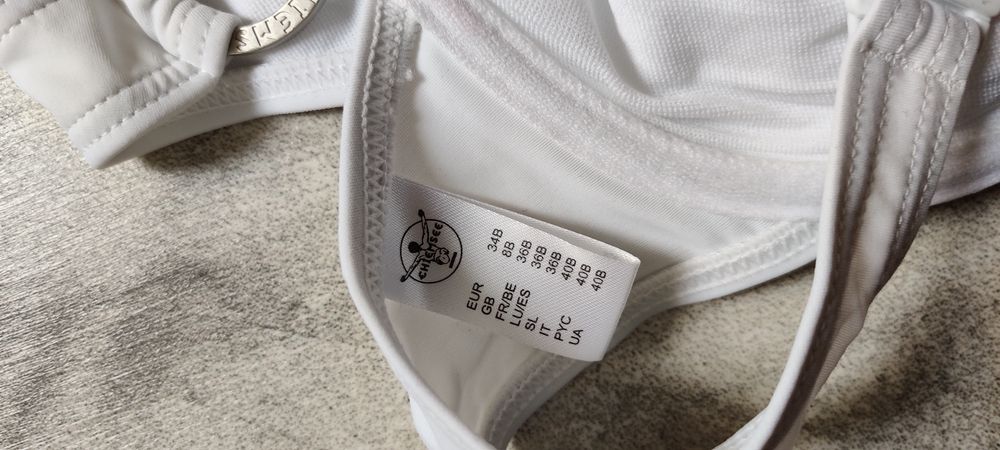 Nowe białe bikini Chiemsee xs