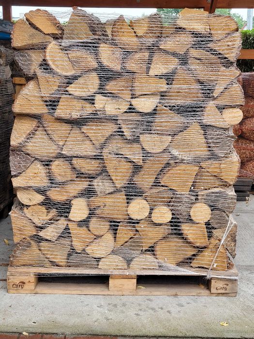 !! PROMOCJA !! - Drewno kominkowe [ układane na paletach ]