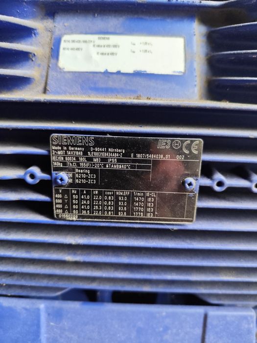 Silnik elektryczny Siemens