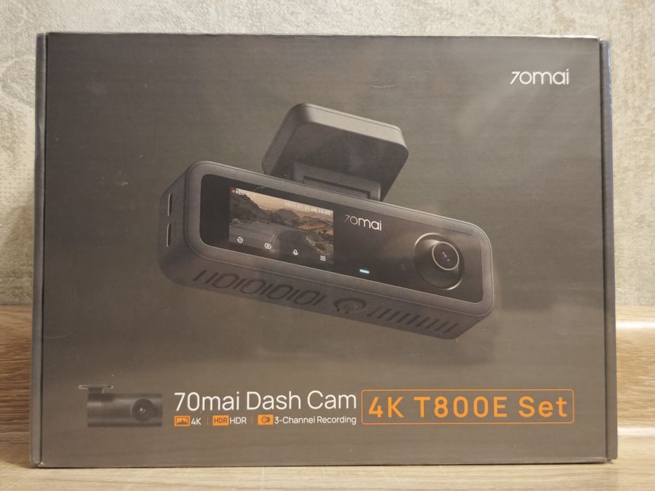 Видеорегистраторы 70mai 4К T800+RC24