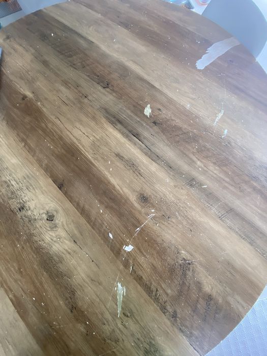 Mesa redonda de cozinha