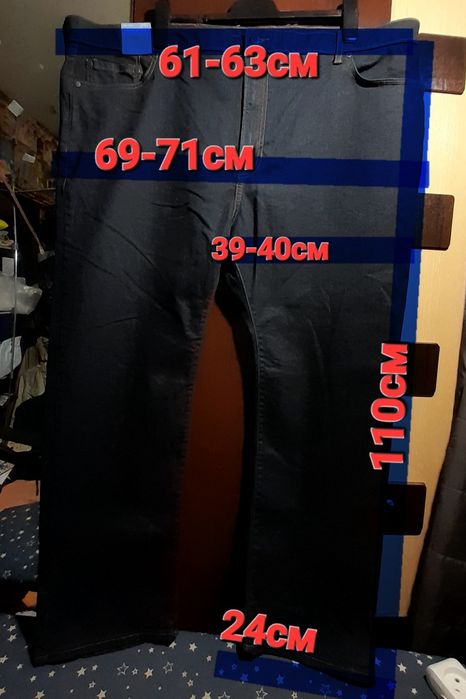 Ого-го какой размерчик новые классические джинсы большой размер, батал