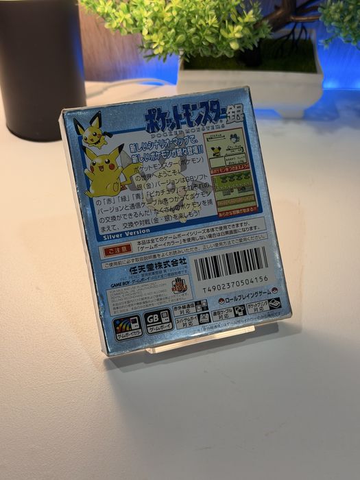 Jogo Pokemon Silver Gameboy JAP