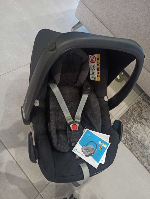 Base isofix + cadeira auto bebé confort