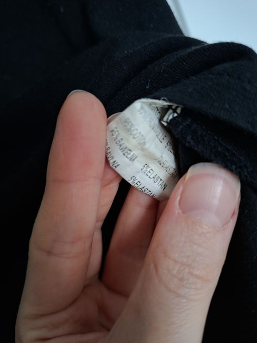 Czarna bawełniana koszulka basic L/XL Sogoss