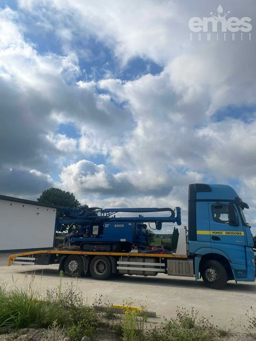 Odwierty pod studnie głębinowe i pompy ciepła, wiercenie